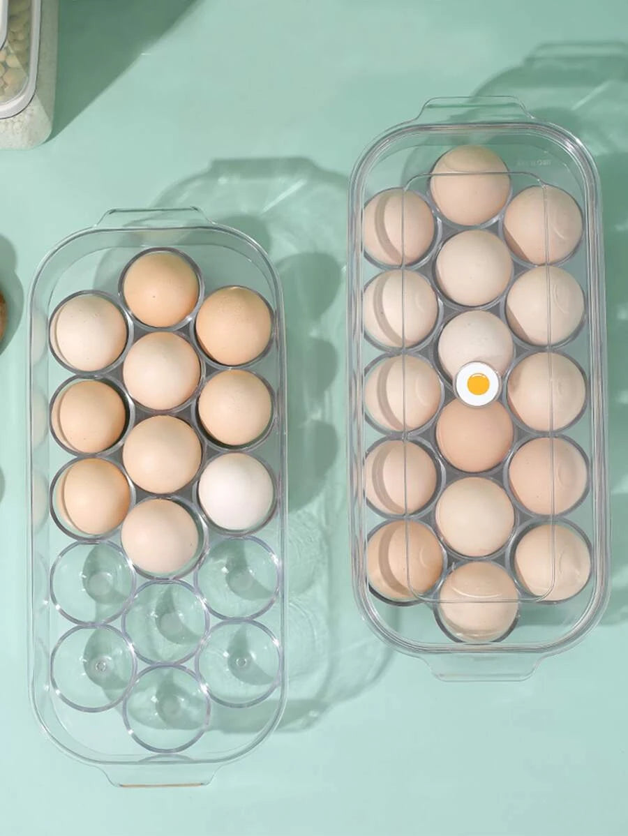 1pc Clear Egg Storage Box